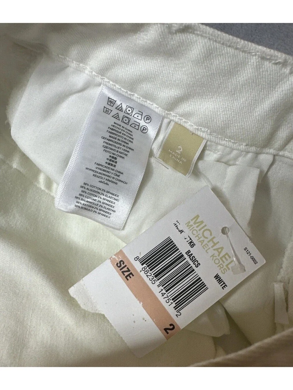Michael Kors white jeans